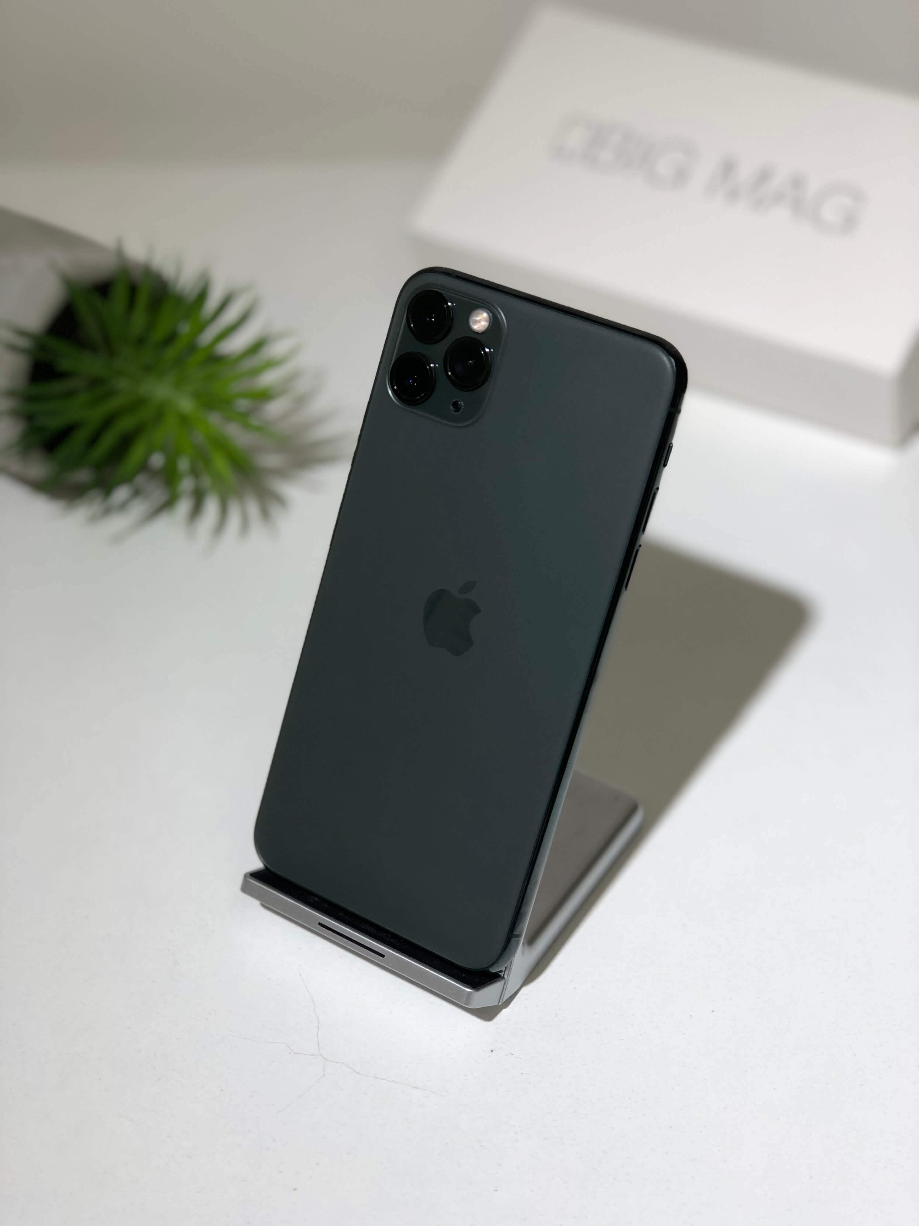 iPhone 11  Pro Max 64gb, Dual Sim Midnight Green (MWF02) б/у